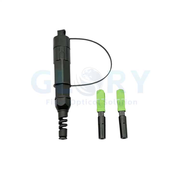 Glasfaser-LC-Stecker