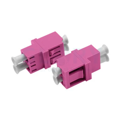 LC OM4 DX High-Low-Glasfaseradapter