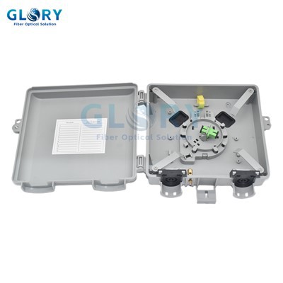 Glasfaser-Anschlussdose für den Außenbereich